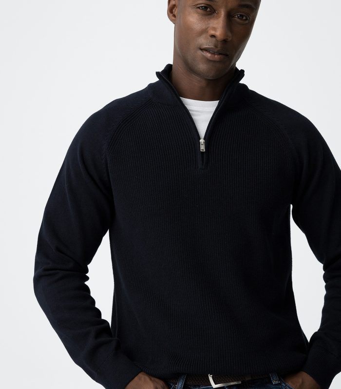 Camisola Perkins com Fecho de Correr