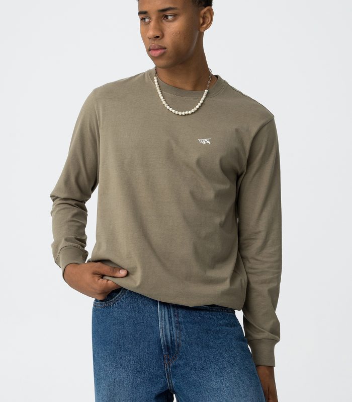 T-Shirt Manga Longa Costas Estampadas