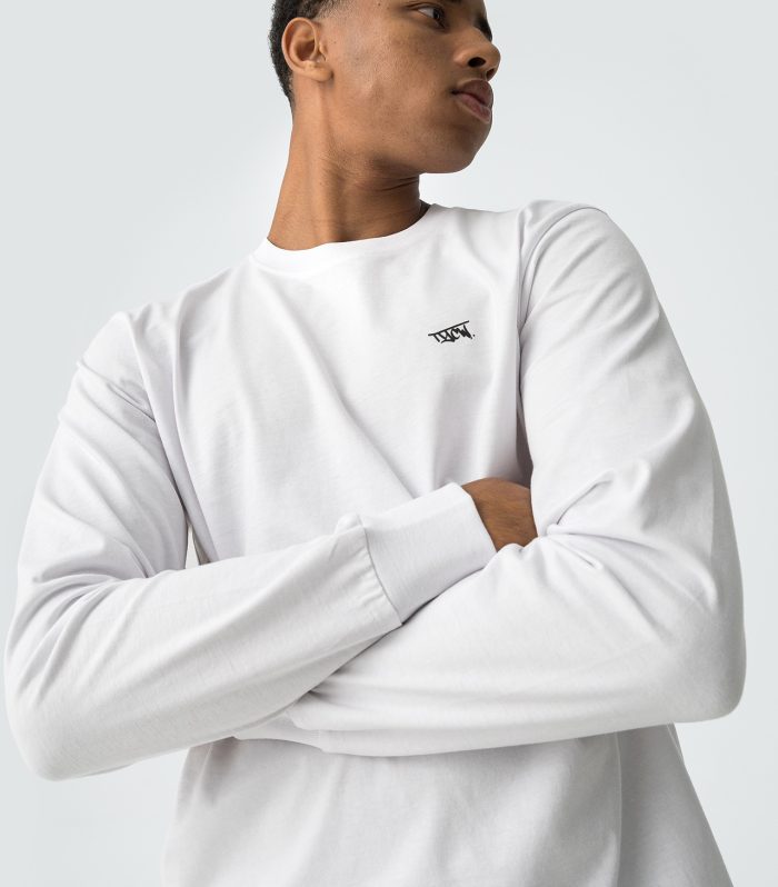 T-Shirt Manga Longa Com Logo TYCW