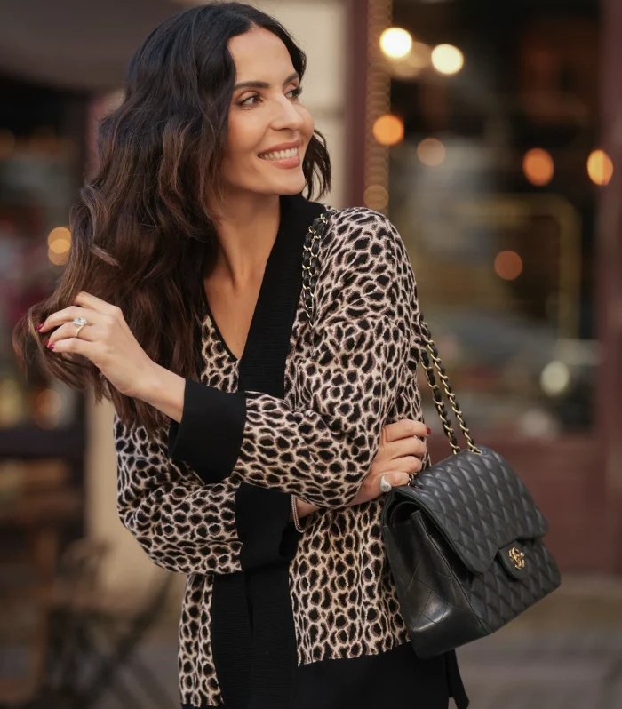 Casaco Animal Print