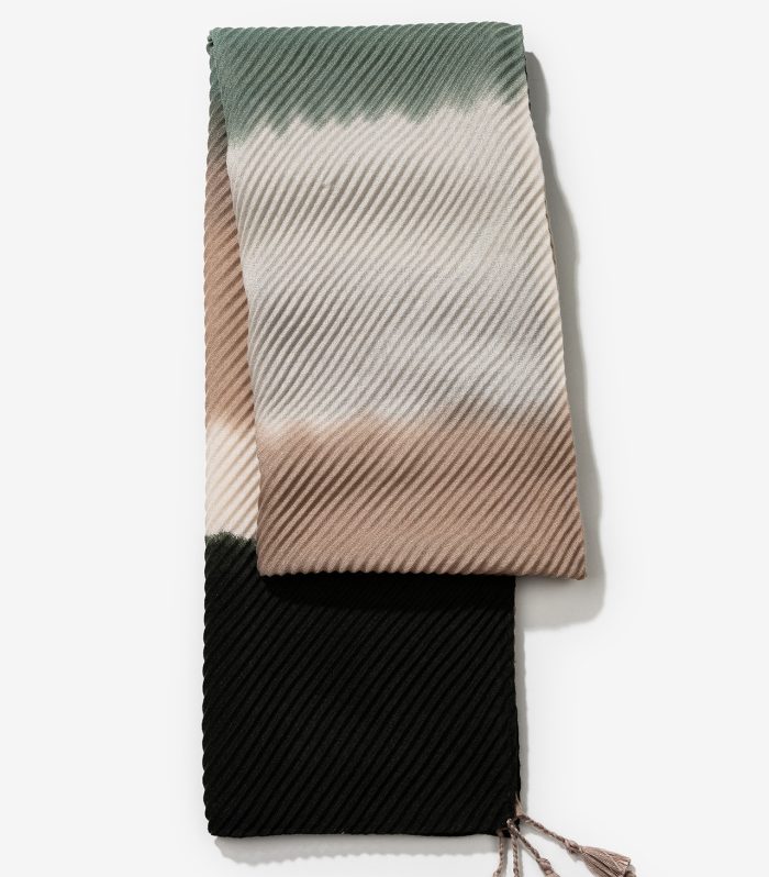 Lenço com Padrão Ondulado