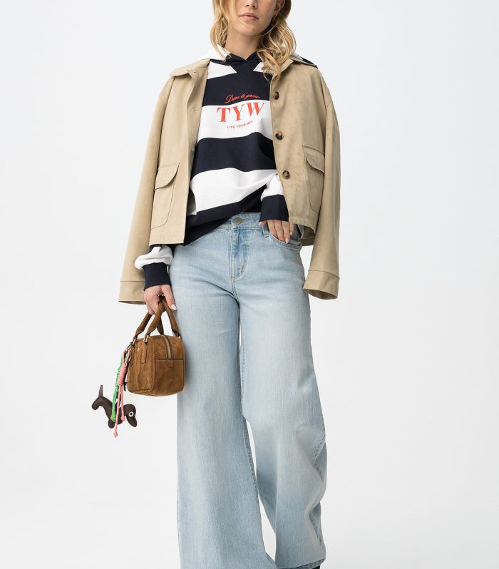 Calças de Ganga Wide Flare