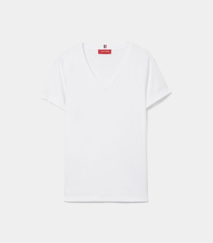 T-shirt de manga curta em algodão