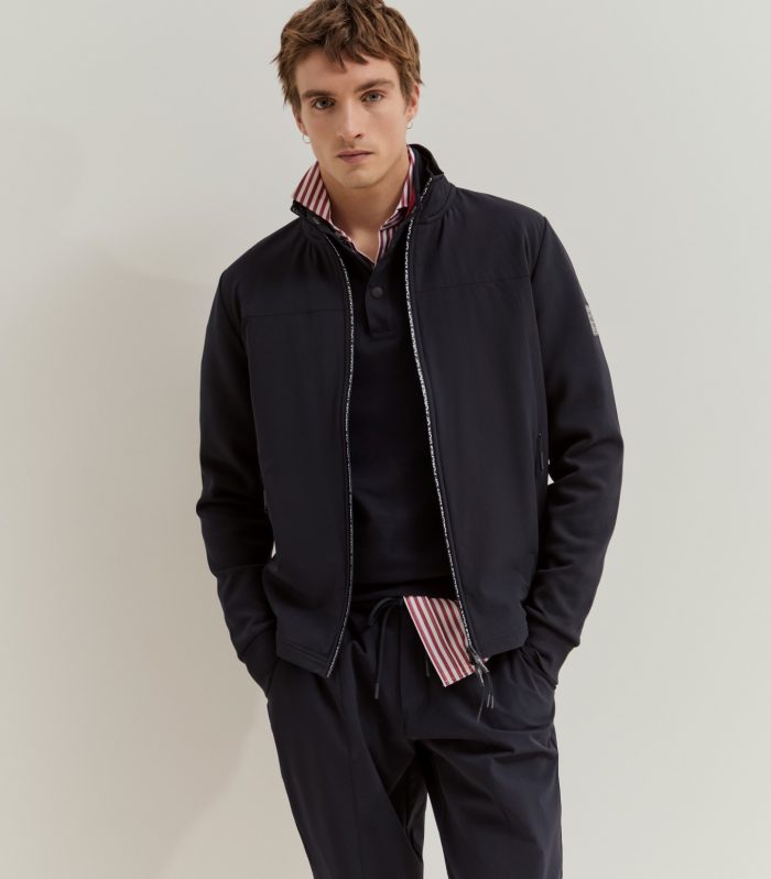 Casaco técnico em algodão