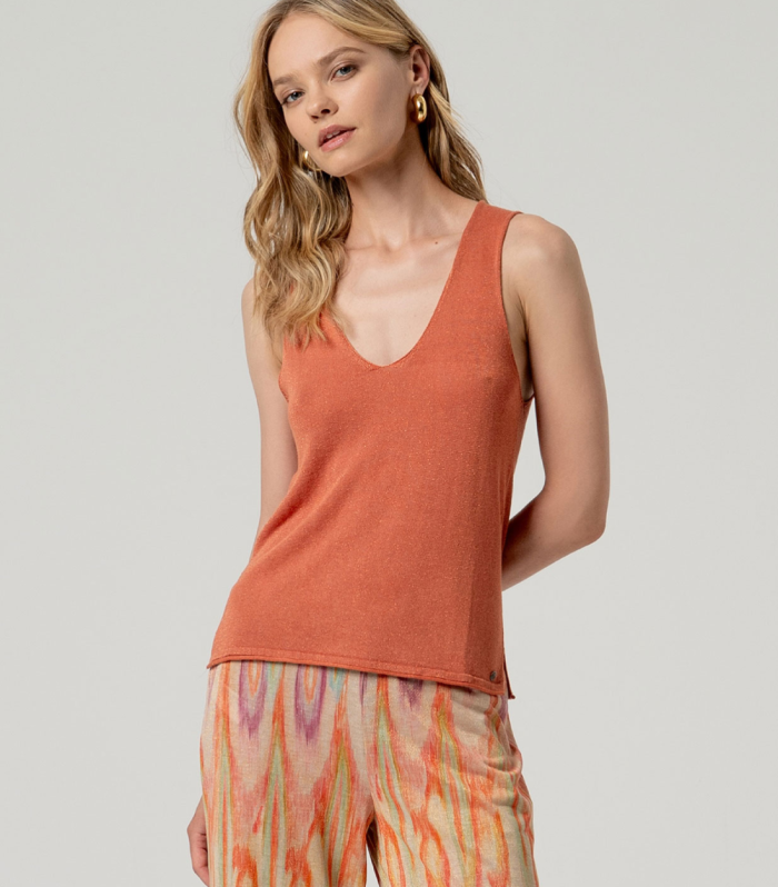 Top tirantes punto lúrex