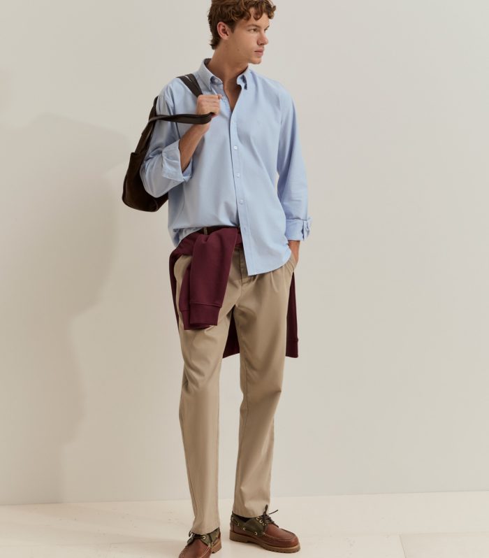 Camisa oxford regular fit
