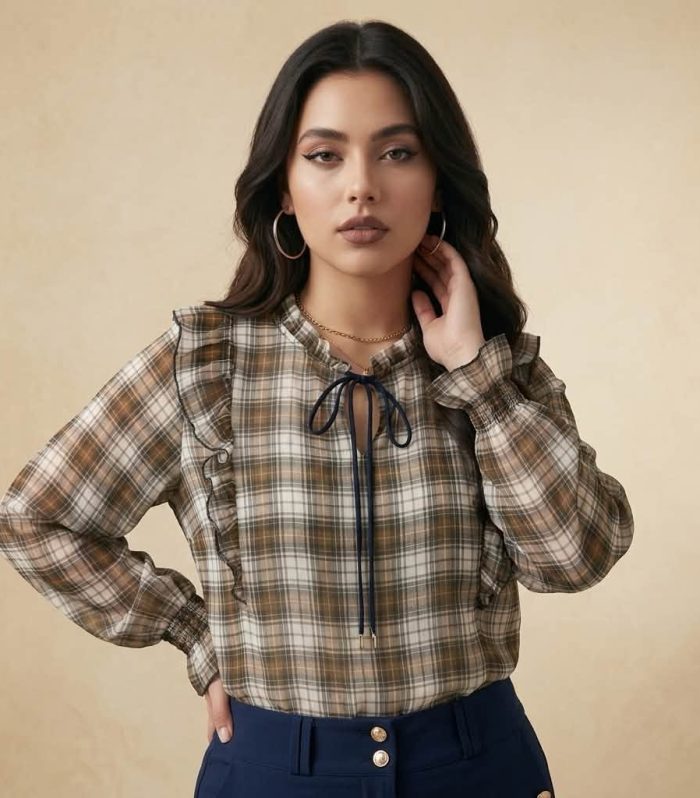 Túnica estampada