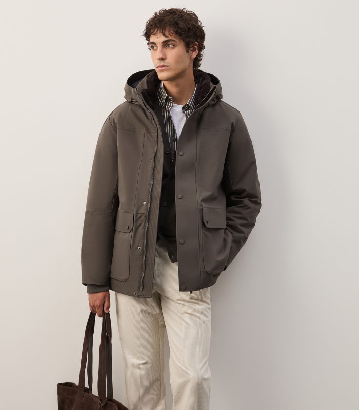 Parka com repelência à água