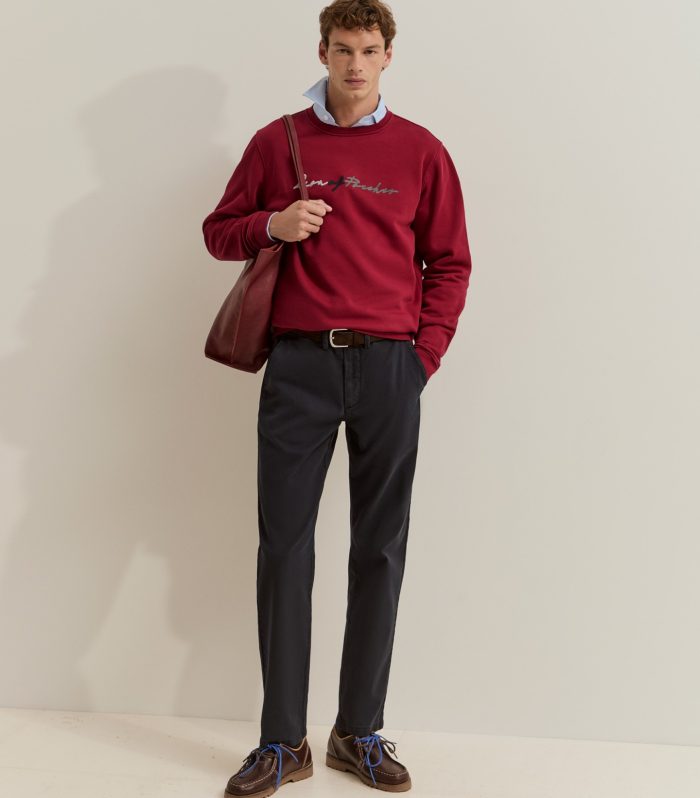Calças chino regular fit